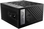 MSI MPG A1000G PCIE5 1000W Power Supply, Full Modular Design, 80 Plus Gold Certified, 135mm Active PFC Fan, Compliant with PCIe 5.0, 100% All Japanese 105°C Capacitor, Black | 306-7ZP7C18-CE0