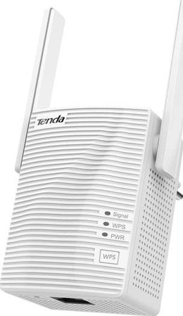 Tenda A18 AC1200 Gigabit WiFi Range Extender, Repeater, Booster, Hotspot With 100 Mbps LAN Port, Dual Band 2.4GHz 300Mbps+5GHz 867Mbps, Hide SSID, WPS Function, Encryption Mode - White | A18
