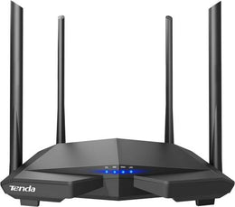 Tenda AC1200 Dual Band WiFi Router, High Speed Wireless Internet Router with Smart App, MU-MIMO for Home (AC6),Black