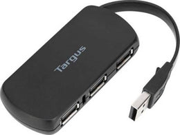 Targus 4-Port USB Hub, Black | ACH114EU