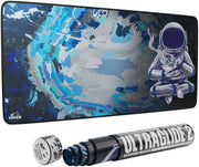 Maze 2XL Extended Mouse Pad/Mat, 36'' x 18'' x 0.2'' Dimension, 5mm Thick, Ultraglide 2, Waterproof, Anti-Fray, Anti-Slip, Smooth Surface for Maximum Control and Speed, Astro NDS-B | MW-OHVU-J6GV