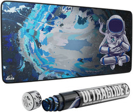 Maze 2XL Extended Mouse Pad/Mat, 36'' x 18'' x 0.2'' Dimension, 5mm Thick, Ultraglide 2, Waterproof, Anti-Fray, Anti-Slip, Smooth Surface for Maximum Control and Speed, Astro NDS-B | MW-OHVU-J6GV