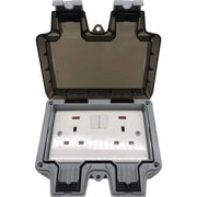 Abbasali IP66 Outdoor Waterproof Switch With Power Indicator Outdoor Safety Switch Socket | B07SLS62LB