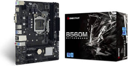 Biostar B560MHP 2.0 Ver. 6.0 Micro ATX Intel Motherboard, Socket 1200, B560 Chipset, LAN Intel I219V, Supports Dual Channel DDR4 64GB, 2 x PCIe 3.0 x1 Slot, Supports M.2, HDMI | B560MHP 2.0