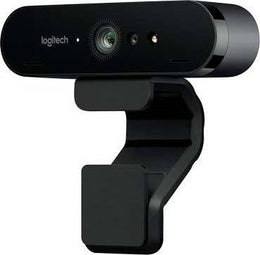 Logitech BRIO – 4K Ultra HD Webcam – 5x Digital Zoom – For Recording, Streaming, Video Calling, ULTRA HD QUALITY, HIGH-TECH LIGHT CORRECTION, CRYSTAL-CLEAR AUDIO | 960-001106