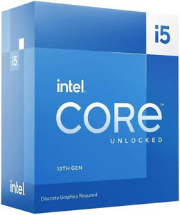 Intel Core Core i5 13400F Raptor Lake Desktop Processor, 13th Gen LGA 1700, 10-Core, 16 Threads, 44MB Cache, Up to 4.6GHz, 128 GB Max Memory, DDR5 5600 Memory | BX8071513400F