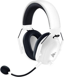 Razer BlackShark V2 Pro 2023 Edition Gaming Headphones, TriForce Titanium 50mm Drivers, Unidirectional Pick-Up Pattern, THX Spatial Audio, 2.4GHz & BT5.2 Connectivity, White | RZ04-04530200-R3M1