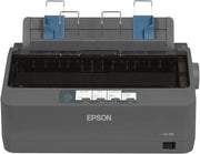 Epson LQ-350 Impact Dot Matric Printer, 360 x 180 DPI Resolution, 24-Pin, 80-Column, 10 CPI - 347 Chars/s, 10,000 Operating Hours MTBF, Gray | C11CC25002