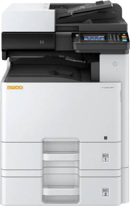 Triumph Adler P-C2480I 4.3'' Touchscreen Multifunction Laser Printer, 24 A4 Pages/Min, 250 Sheets A4 Paper Output, USB 2.0 Interface, Copy / Print / Scan, Fax (Optional), Double Tray | P-C2480I-DT