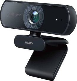 Rapoo C260 USB Black Full HD Webcam, 1080p 30hz, 360° Horizontal, 95° Super Wide-Angle | C260