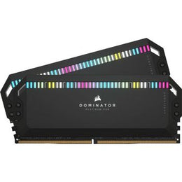 Corsair Dominator Platinum RGB 32GB (2x16GB) DDR5 DRAM Memory, 6200MHz Tested Speed, C36 Latency, Extreme OC PMIC, 1.30 Voltage, XMP 3.0, 288 Pin, Black | CMT32GX5M2X6200C36