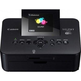 Canon SELPHY CP1000 Black Photo Printer 00 x 300 dpi, 3 Color Inks, 256 Levels Per Color, Auto Feed, USB, 6.858 cm (2.7