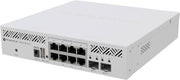 MikroTik CRS310-8G+2S+IN Switch, 8x 2.5 GbE Ports, 2x 10G SFP+, Marvell 98DX226S Chip, 256MB RAM, Dual-Core ARM CPU, White | CRS310-8G+2S+IN