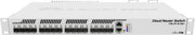 MikroTik Cloud Router Switch: 16x SFP+ Ports, 1x 10/100/1000 Ethernet, 800 MHz, ARM 32-bit, 98DX8216 CPU, White | CRS317-1G-16S+RM