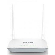 Tenda D301 V2 Wireless Router, 300Mbps, 2.4GHz, LAN/WAN/DSL Interfaces, 100-240V Power, 5dBi Antenna, White | D301 V2