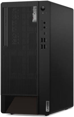 Lenovo ThinkCentre M90t Gen 3 Tower Desktop, Intel Core i7-12700 Processor, 16GB RAM, 512GB SSD, Intel UHD Graphics 770, USB Black ENG/ARAB K/B & USB Calliope Mouse, Win11Pro, Black | 11TU000EAX