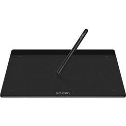 XP-PEN Deco Fun Small Graphic Drawing Tablet 6x4 Inches Digital Sketch Pad OSU Tablet for Digital Drawing, OSU, Online Teaching-for Mac Windows Chrome Linux Android OS - Black | DECO FUN S_BK