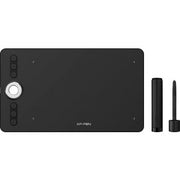 XP-Pen Deco-02 Graphics Drawing Tablet Pen (10 x 5.63 Size, 8192 Levels of Pressure Sensitivity, Award Winning Battery Free Stylus with Digital Eraser, 8 Shortcut Keys, Scratch Guard - Black | DECO-02