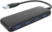 HP DHC-CT110 USB Hub Supported USB Standards USB 3 2 Gen 1 (USB 3 0/3 1 Gen 1) 5 Gb/s USB 2 0 480 Mb/s Backwards Compatible Black DHC-CT110