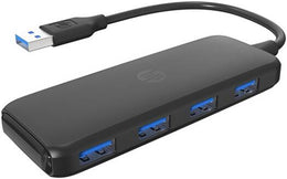 HP DHC-CT110 USB Hub Supported USB Standards USB 3 2 Gen 1 (USB 3 0/3 1 Gen 1) 5 Gb/s USB 2 0 480 Mb/s Backwards Compatible Black DHC-CT110