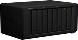 Synology DiskStation DS1821+ 8-Bay NAS Enclosure, AMD Ryzen V1500B Quad-Core 2.2GHz, 4GB DDR4 RAM, 8 x 3.5