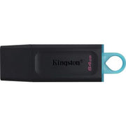 Kingston DataTraveler Exodia 128GB Flash Drive, USB 3.2 Gen 1 Speed, Quick Transfer and Convenient Storage, Black | DTX/128GB
