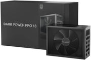 Be Quiet! Dark Power Pro 13 Full Modular Power Supply, 1600W Power, 80 Plus Titanium Efficiency, 135mm Silent Wing Fan, 12V Rails, Full bridge + LLC + SR + DC/DC Technology, Black | BN332