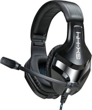 Enhance GX-H4 Computer Gaming Headset with Microphone - Braided Cable, Noise Isolating Headphones, Comfort Design Headband - Connect with 3.5mm AUX - INFILTRATE Series