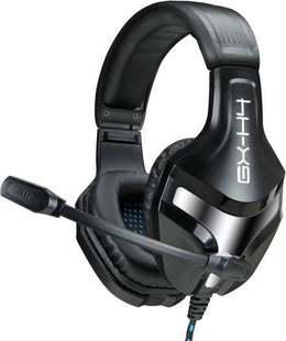 Enhance GX-H4 Computer Gaming Headset with Microphone - Braided Cable, Noise Isolating Headphones, Comfort Design Headband - Connect with 3.5mm AUX - INFILTRATE Series