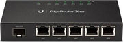 Ubiquiti Networks ER-X-SFP EdgeRouter, Centralized Management, Powerful Omnidirectional Coverage, 5 x Gigabit Ethernet Data/PoE Outputs, Passive PoE Method, Wall-Mount Compatible, Black | ER-X-SFP
