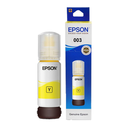Epson Ink 003 Yellow 65ml | Genuine Epson EcoTank Ink Bottle | Bright & Vivid Color Printing