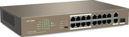 IP COM F1118P-16-150W 16FE+2GE/1SFP Unmanaged Switch, 6 kV lightning protection, With 16-Port PoE | F1118P-16-150W