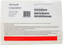Microsoft Windows Pro 11 64Bit OEM DVD, English International, 1 Pack, Ver 21H2 | FQC-10528 / FQC-10529