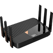 Sunmi W1 Pro Router, Qualcomm CPU, 2.4GHz/5GHz Signal, 128MB RAM, 16MB Flash Memory, 128 Terminals, 1317Mbps WiFi Speed, USB 2.0, Black | FW010