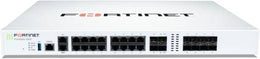 Fortinet FortiGate-200F SD-WAN Network Gateway, Firewall Hardware + 1 Year 24x7 FortiCare & FortiGuard Unified Threat Protection, RJ45/GE SFP &10 GE SFP+ Slots/USB Ports, White | FG-200F and FG-201F