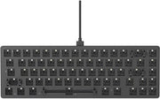 Glorious GMMK 2 Barebone Mechanical Gaming Keyboard, Compact 65%, 5 Pin Hot-Swapping, Aluminum Top Frame, Per-key & Side Diffused RGB Lighting, ANSI Layout, USB-C 2.0, Black | GLO-GMMK2-65-RGB-B
