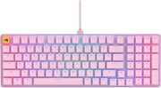 Glorious GMMK 2 TKL Wired Mechanical Keyboard,96% Layout, Fox Linear Switches, Hot Swappable, CNC Aluminum Top Frame, RGB LED Backlighting, USB-C, Pink | GLO-GMMK2-96-FOX-P