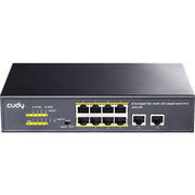 Cudy 8-Port Gigabit PoE+ Switch with 2 Gigabit Uplink Ports 120W GS1010P | GS1010P
