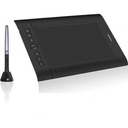 Huion Graphics Drawing Pen Tablet 8192 Pressure Sensitivity with Battery Free Stylus Supports Windows & Mac OS，Android OS & Chromebook - Black | H610PRO-V2