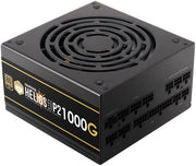 Gamdias Helios P2 1000G Power Supply, 1000W 80 Plus Gold Efficiency, Fully Modular, Active PFC, Fluid Dynamic Bearing, Heavy Duty Protection, Japanese Capacitors, Black | GD-HELIOS-P2-1000G