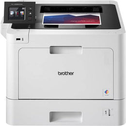 Brother HL-L8360CDW Color Laser Printer, 6.8cm Color Touchscreen Display, 31 PPM Print Speed, Automatic 2-Sided/Booklet Printing, 300 Sheets Standard Paper Input, White/Black | 84E85500141