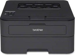 Brother Compact Laser Printer, Monochrome, 2400x600 dpi, 27ppm Print Speed, Wireless Connectivity, 250 Sheet Capacity Paper Tray, Two-Sided Printing, Mobile Device Printing, Black | HLL2340DW