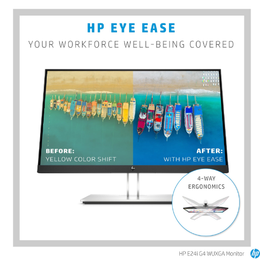 HP E24i G4 | 24″ Inch Full HD Monitor (9VJ40AS#ABV)