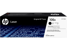 HP 106A Black Original Laser Toner Cartridge (W1106A)