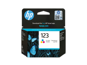 HP 123 Tri-color Original Ink Cartridge