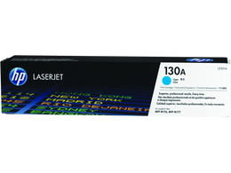 HP 130A Cyan Original LaserJet Toner Cartridge (CF351A)