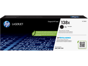 HP 138X Black LaserJet Toner Cartridge, W1380X
