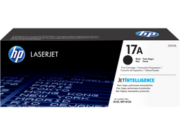 HP 17A Black Original LaserJet Toner Cartridge, CF217A