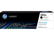 HP 202A Black Original LaserJet Toner Cartridge, CF500A