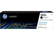 HP 202X High Yield Black Original LaserJet Toner Cartridge, CF500X